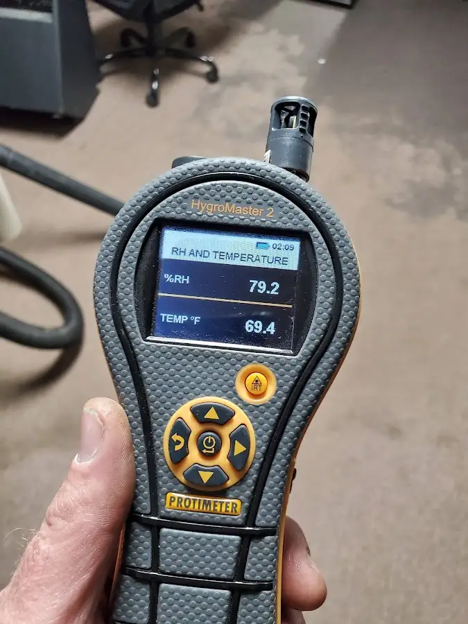 Moisture meter humidity assessment for Mold Remediation & Removal in Hopewell